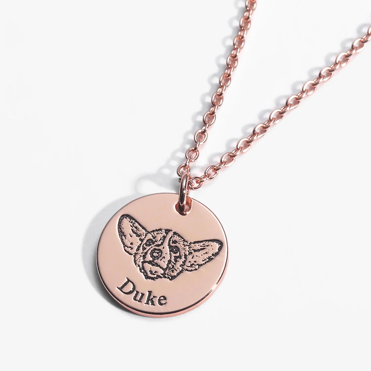 Gepersonaliseerde ketting met huisdierportret