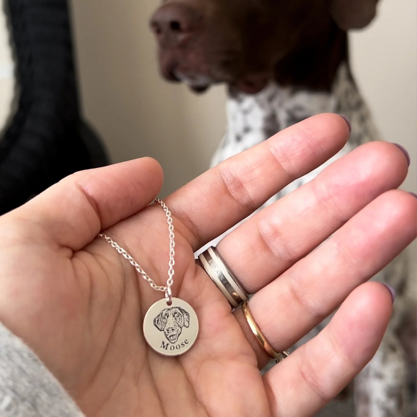 Gepersonaliseerde ketting met huisdierportret