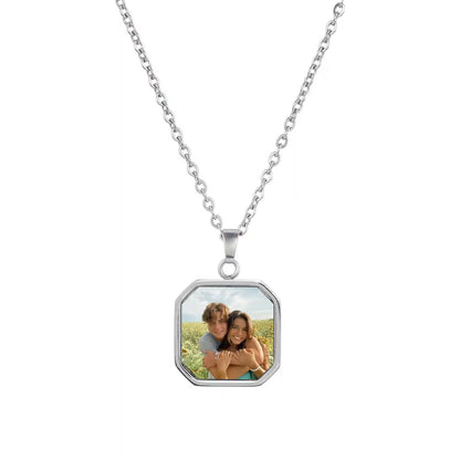 Gepersonaliseerde geheime ketting met foto