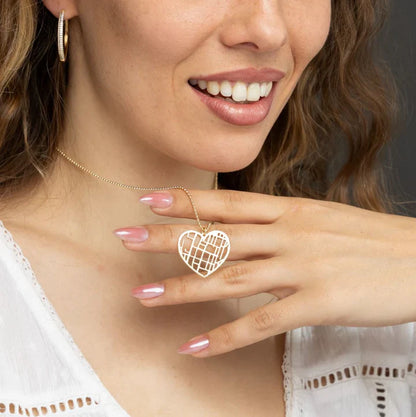 Gepersonaliseerde ketting met kaart