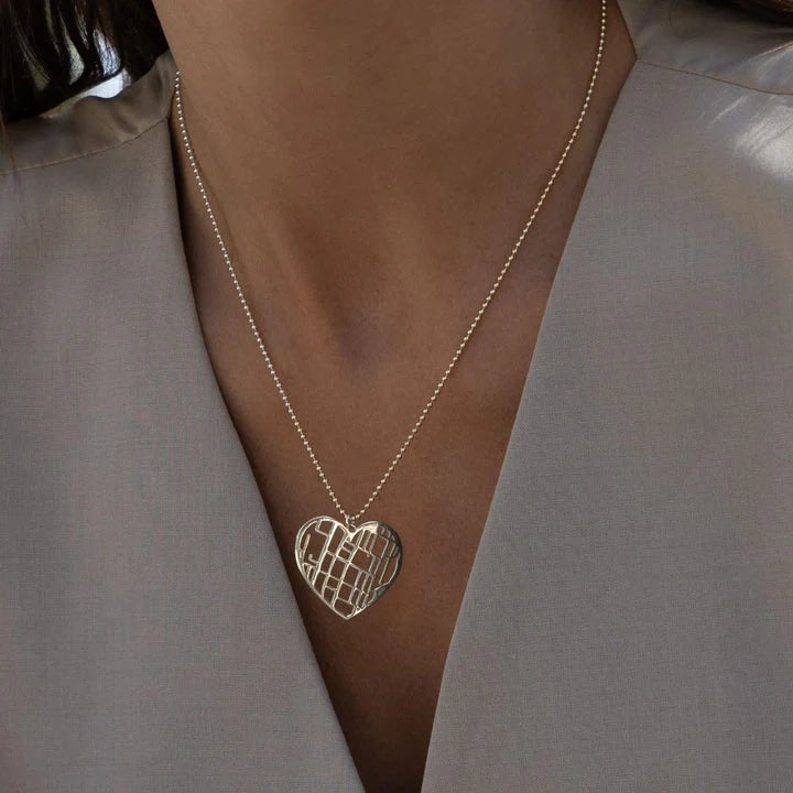 Gepersonaliseerde ketting met kaart
