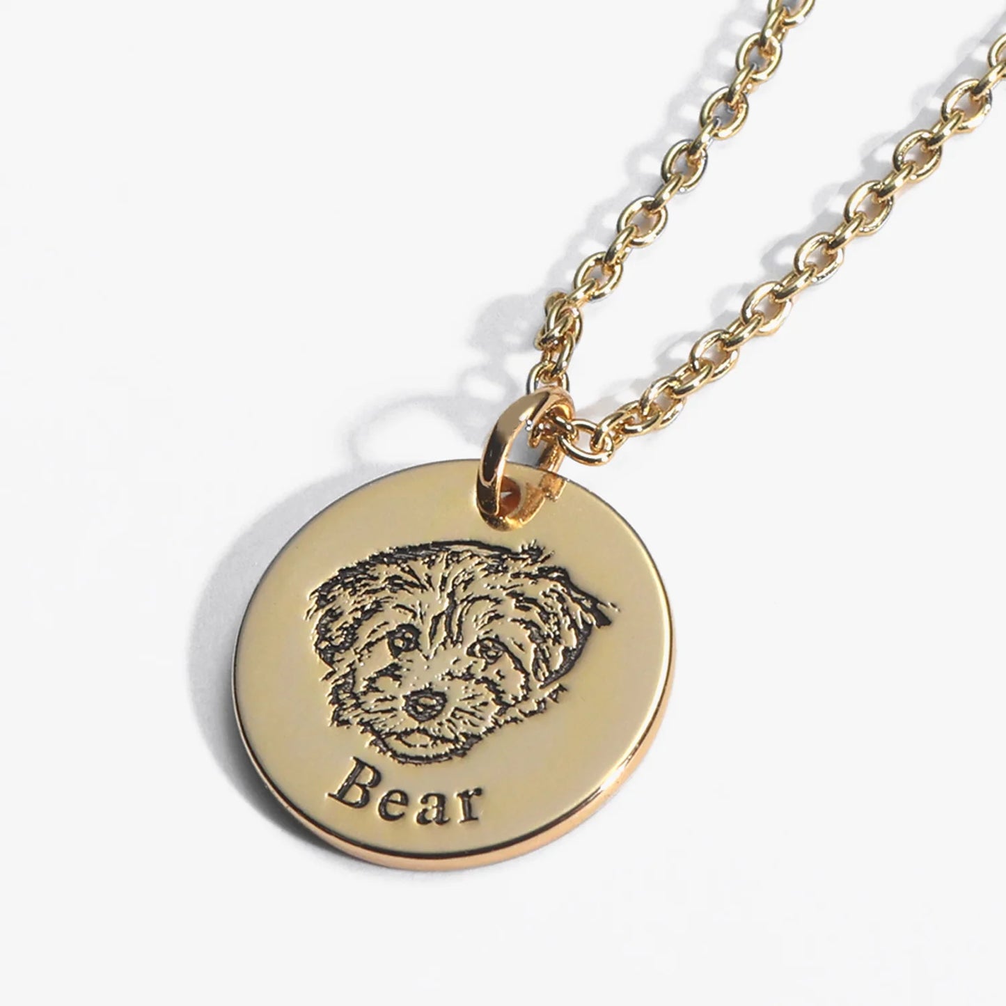 Gepersonaliseerde ketting met huisdierportret