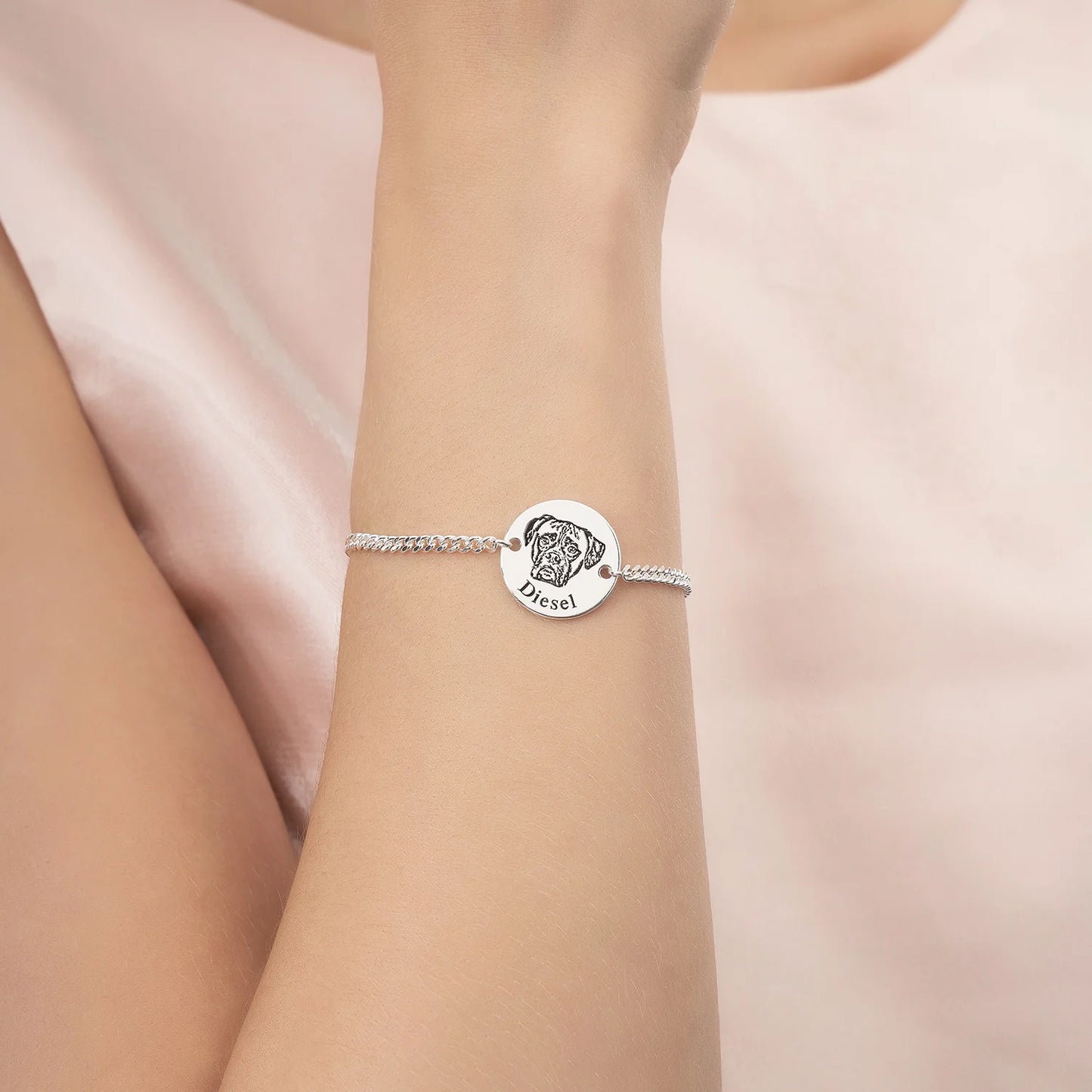 Gepersonaliseerde armband met huisdierportret