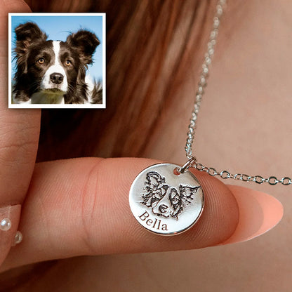 Gepersonaliseerde ketting met huisdierportret