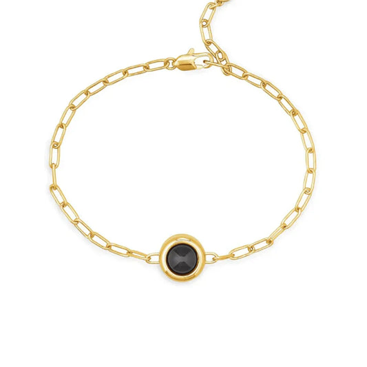 Gepersonaliseerde paperclip ketting fotoarmband