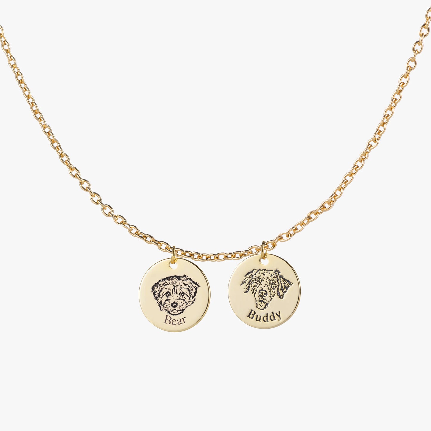 Gepersonaliseerde ketting met huisdierportret