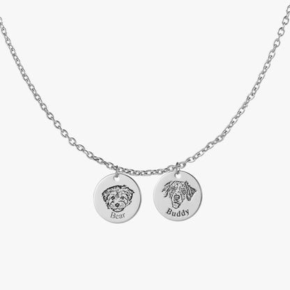 Gepersonaliseerde ketting met huisdierportret