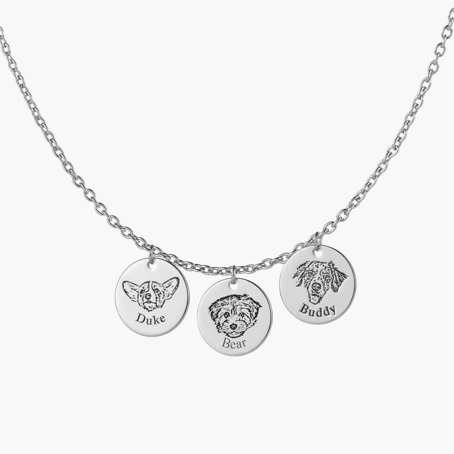 Gepersonaliseerde ketting met huisdierportret