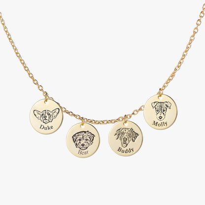 Gepersonaliseerde ketting met huisdierportret