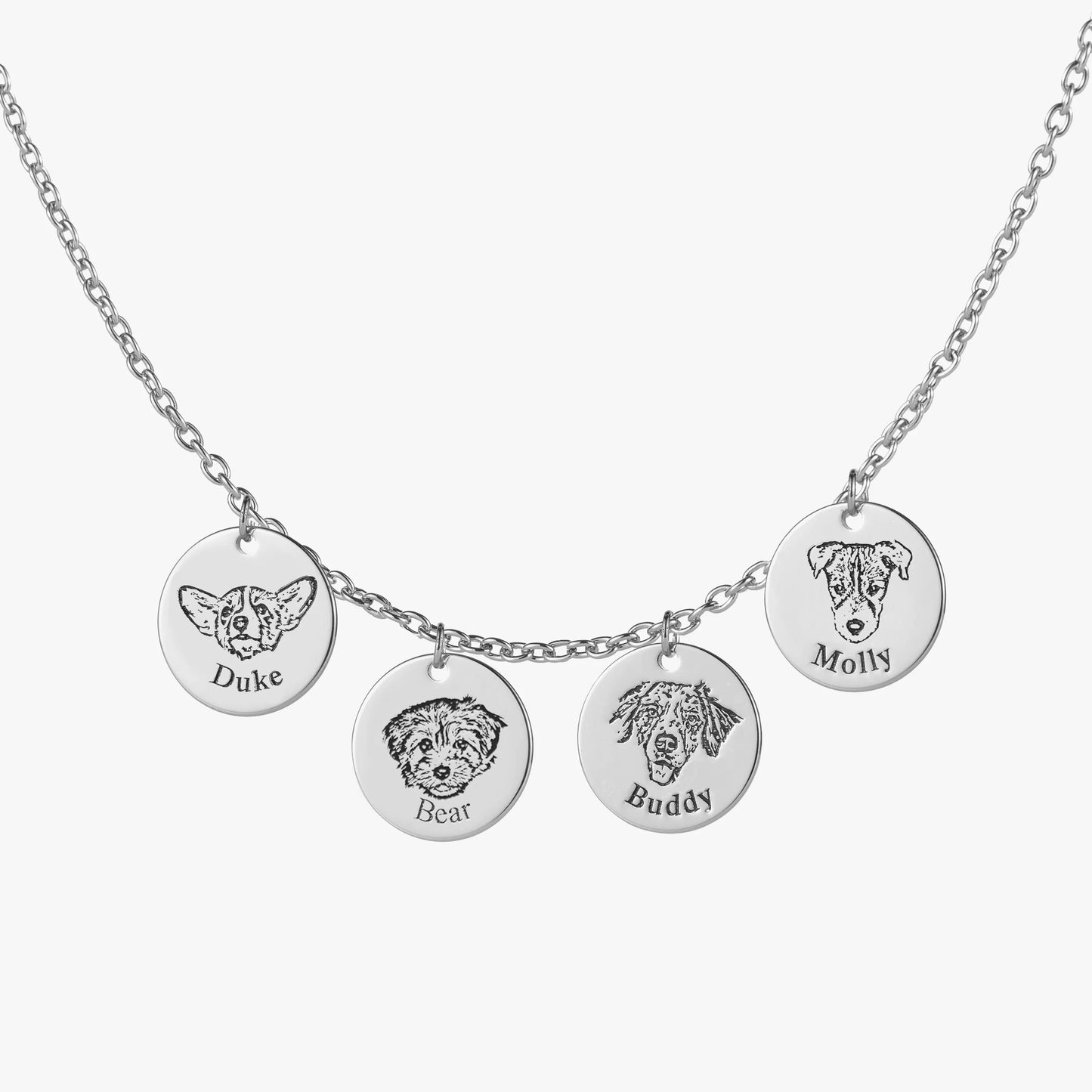 Gepersonaliseerde ketting met huisdierportret