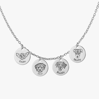 Gepersonaliseerde ketting met huisdierportret
