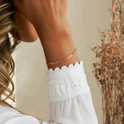 Gepersonaliseerde naamarmband