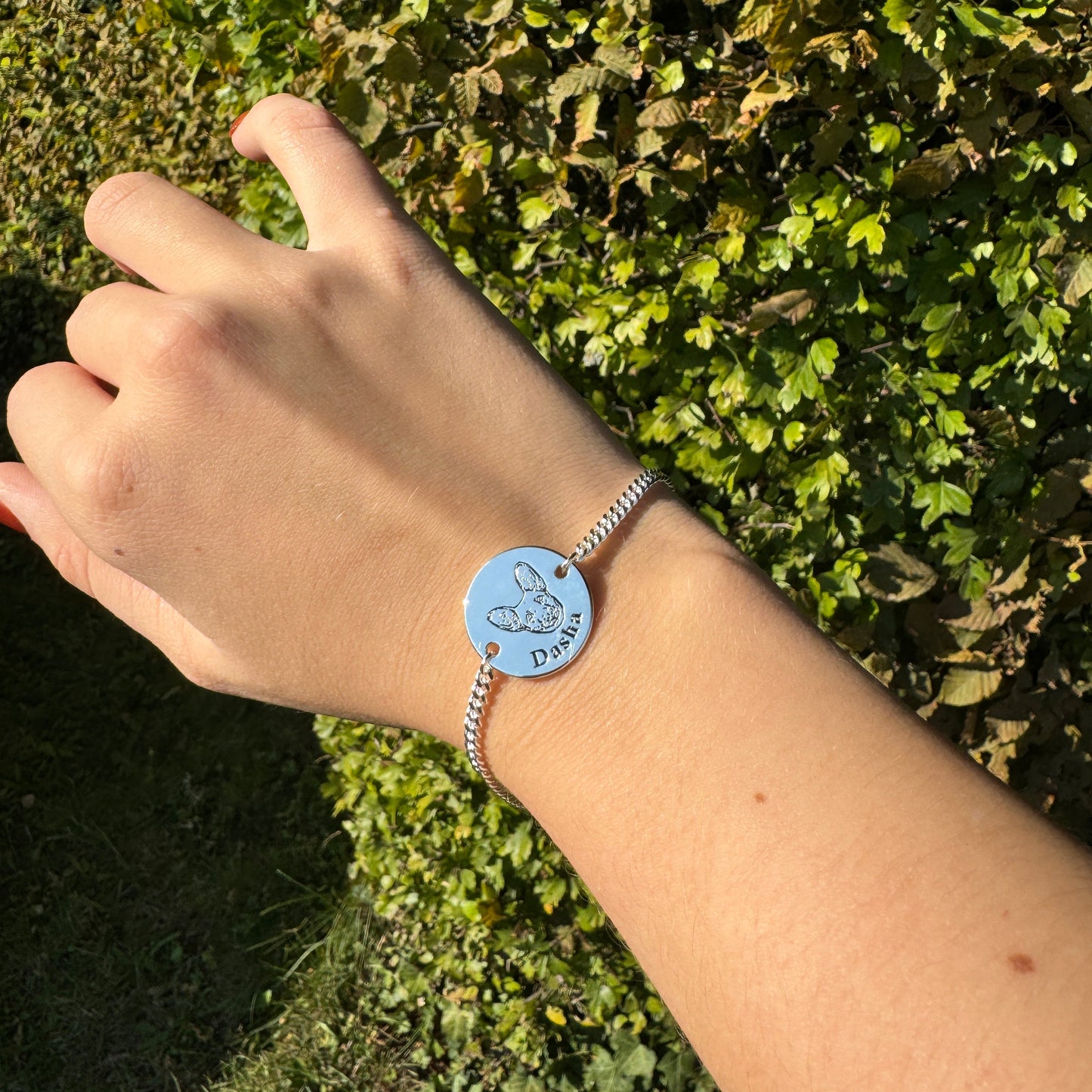 Gepersonaliseerde armband met huisdierportret