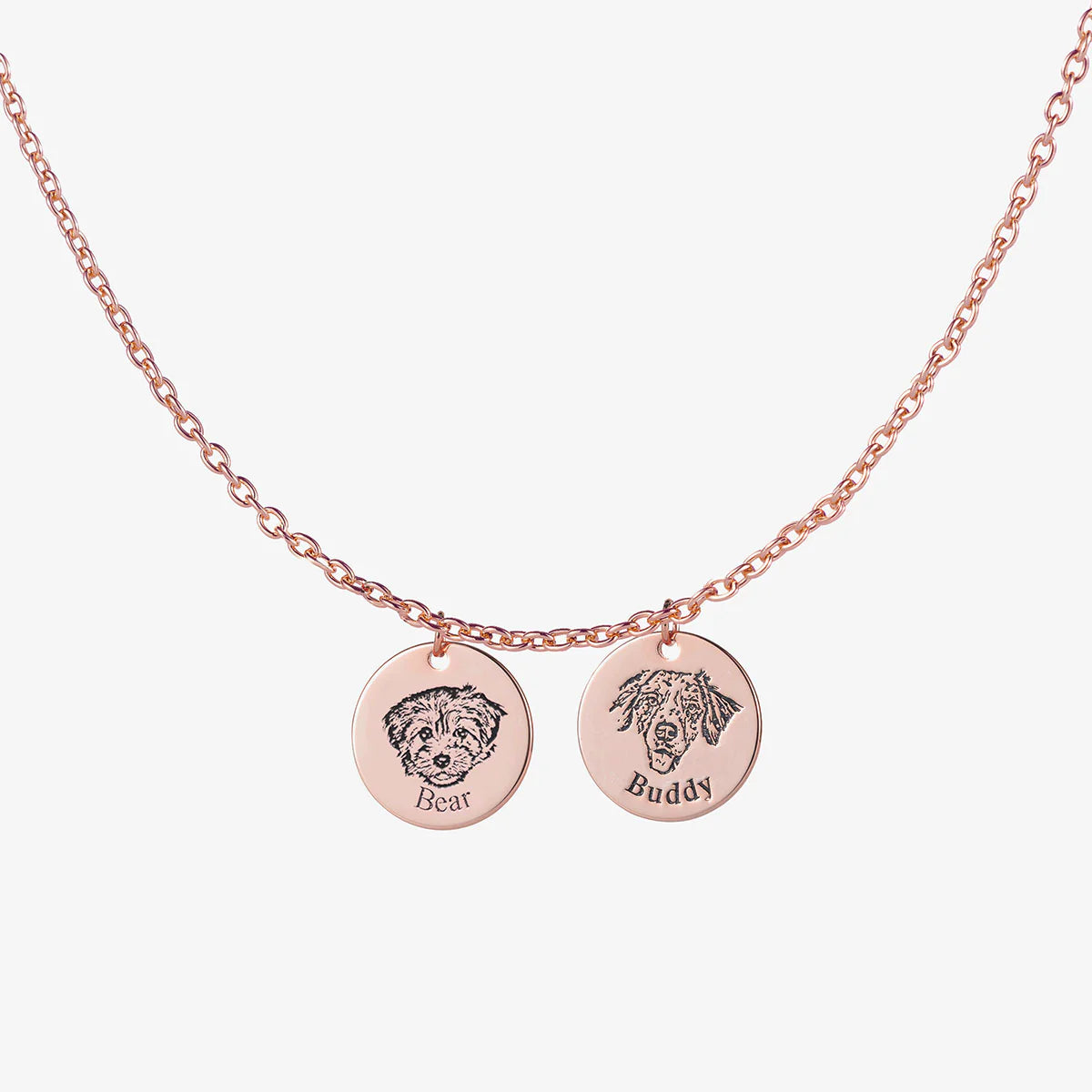 Gepersonaliseerde ketting met huisdierportret