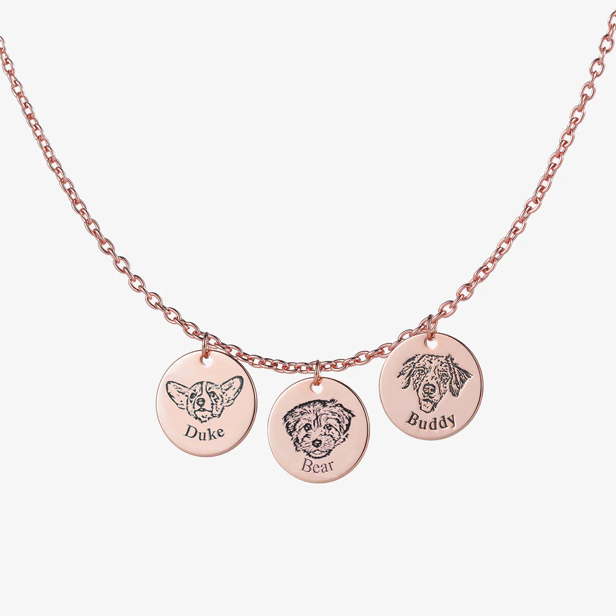 Gepersonaliseerde ketting met huisdierportret