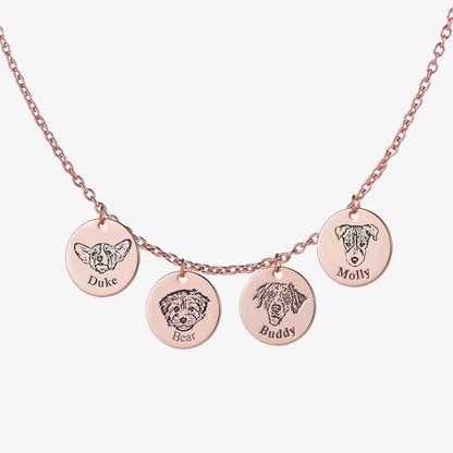 Gepersonaliseerde ketting met huisdierportret