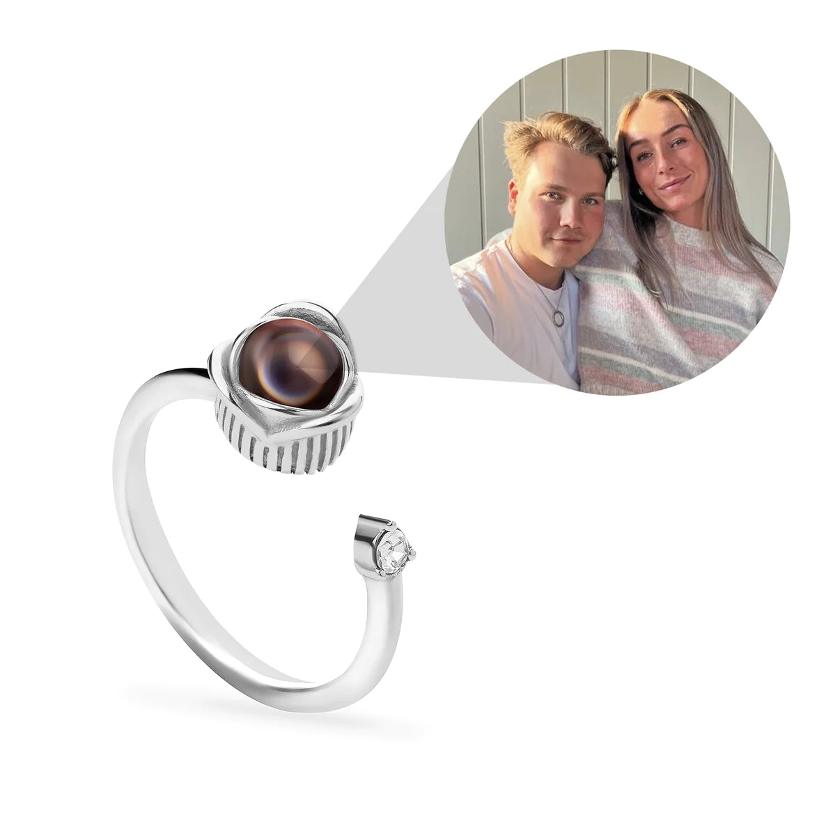 Gepersonaliseerde foto ring